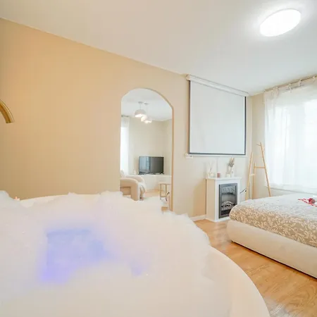 Maison Mysa - Balneo - Romantique 公寓 Deuil-la-Barre
